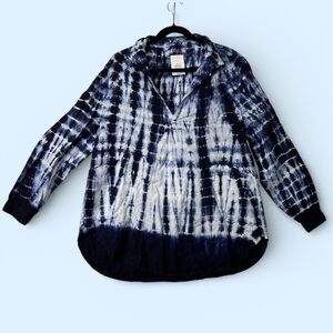 Nwt M/L Fresh Produce 100% Linen Top PACIFIC SEASIDE TUNIC